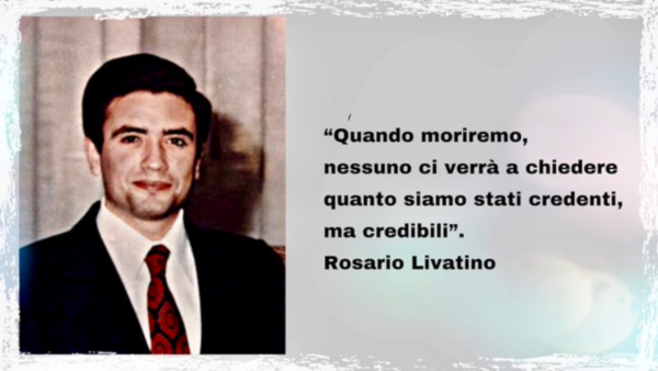 Oggi il Giudice Rosario Livatino Beato, martire ucciso “in odio alla fede”